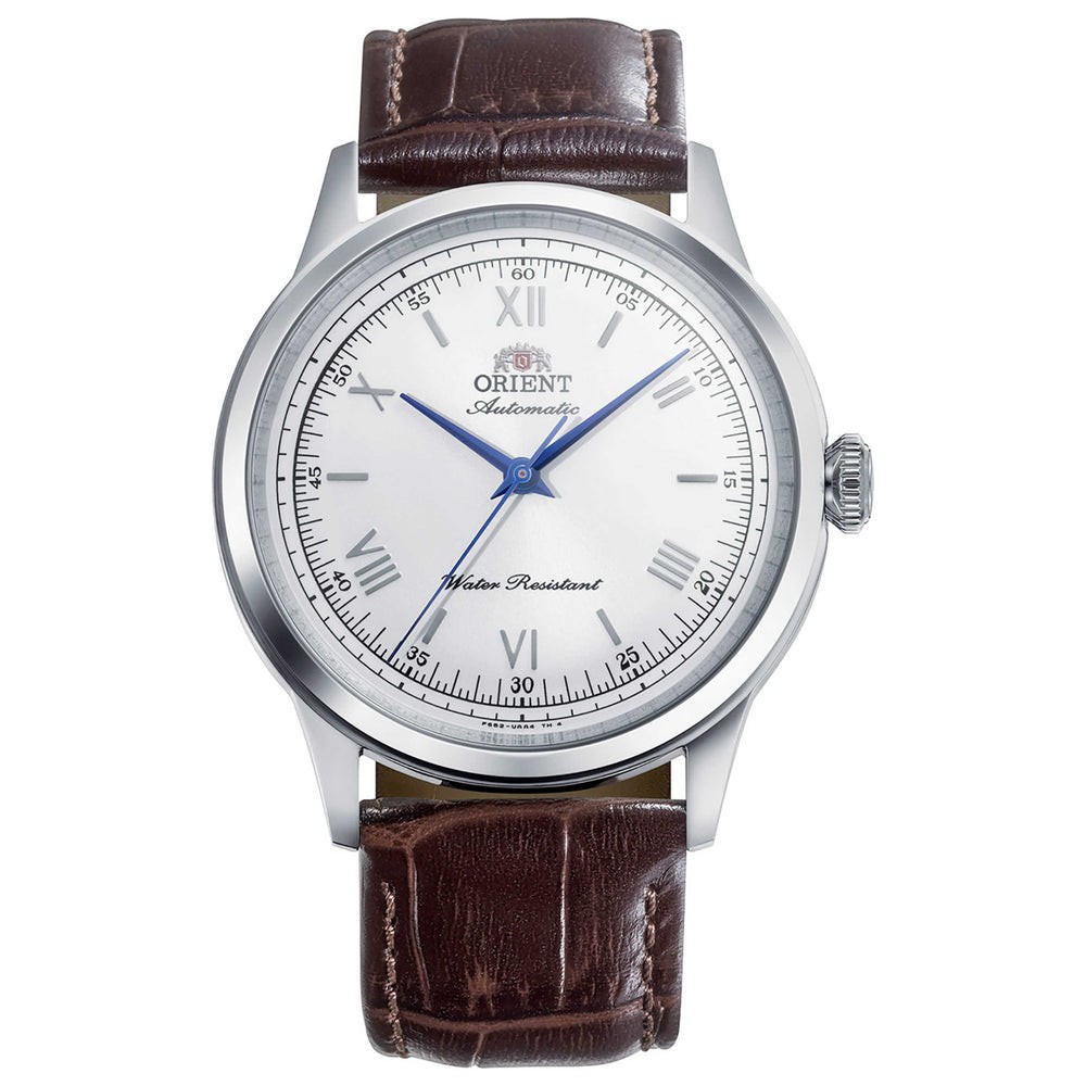 Orient Men’s Bambino No Date White Dial Automatic 38mm Watch RA-BB0002S