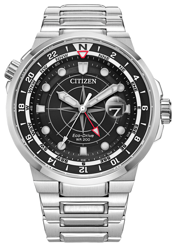 Citizen Endeavor Men’s Silver Tone Stainless Steel Bracelet Watch BJ7140-53E