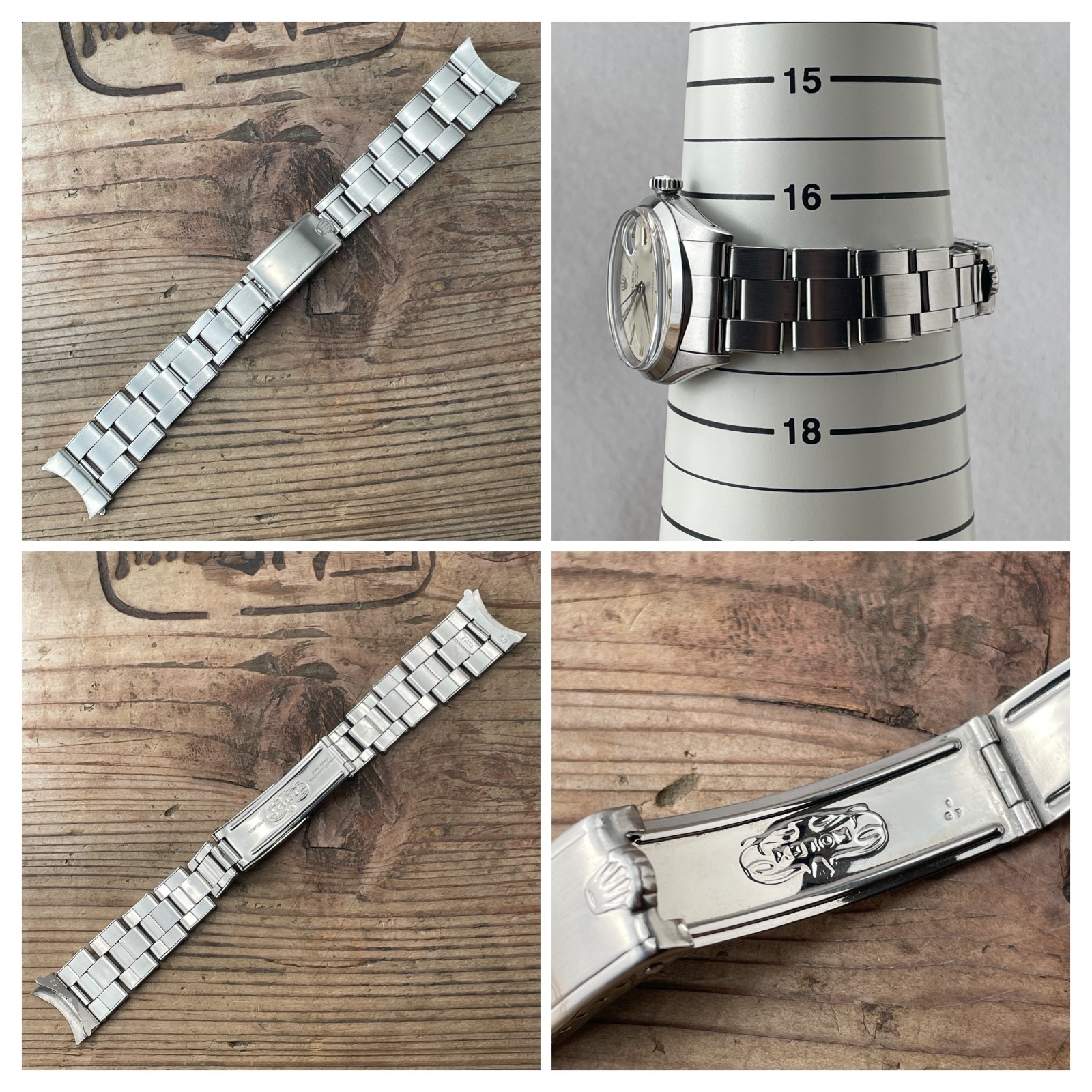 c.1960 Serviced ROLEX Vintage Air-King-Date 5700 34mm cal.1530 #1541