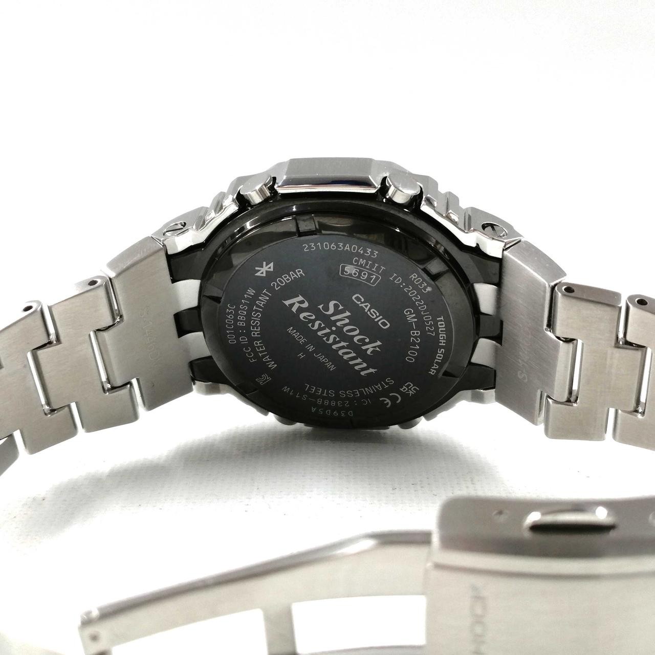 CASIO G-SHOCK GM B2100D 1AJF Black Solar Men Watch Auth Japan