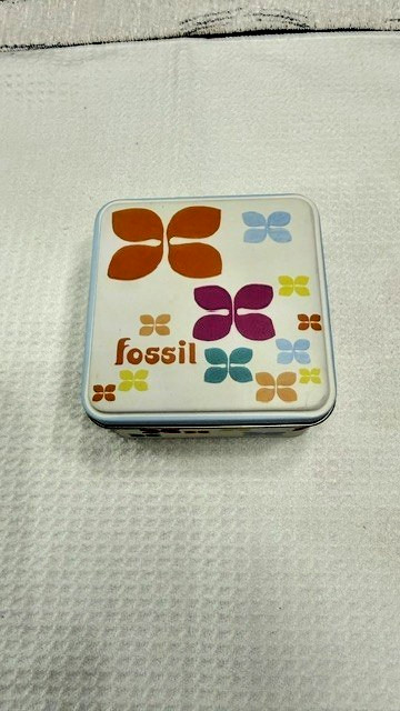 Fossil PR5099 silver band, with original tags