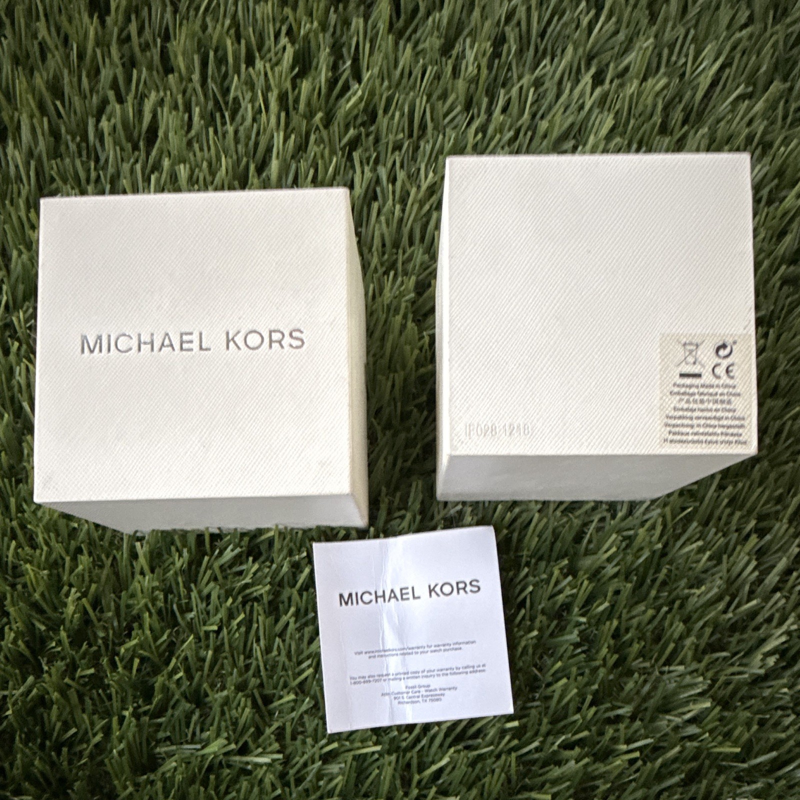 Michael Kors MK5263 Rose Gold Quartz Chronograph Date 38mm 50m Box Manual