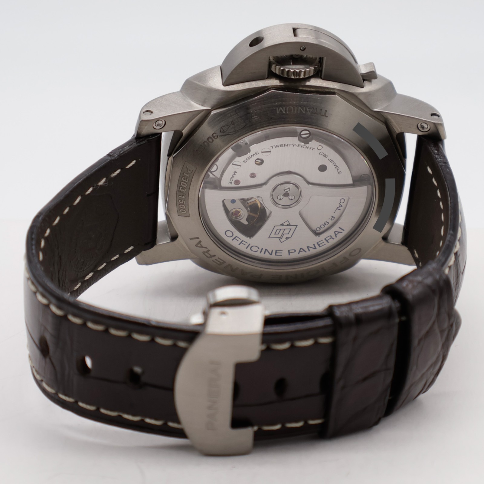 Panerai Luminor Marina 1950 3 Days 44mm Titanio Brown PAM00351 Automatic Strap