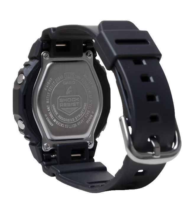 Casio G-Shock Small Analog/Digital Black Resin Watch GMAP-2100BB-1A