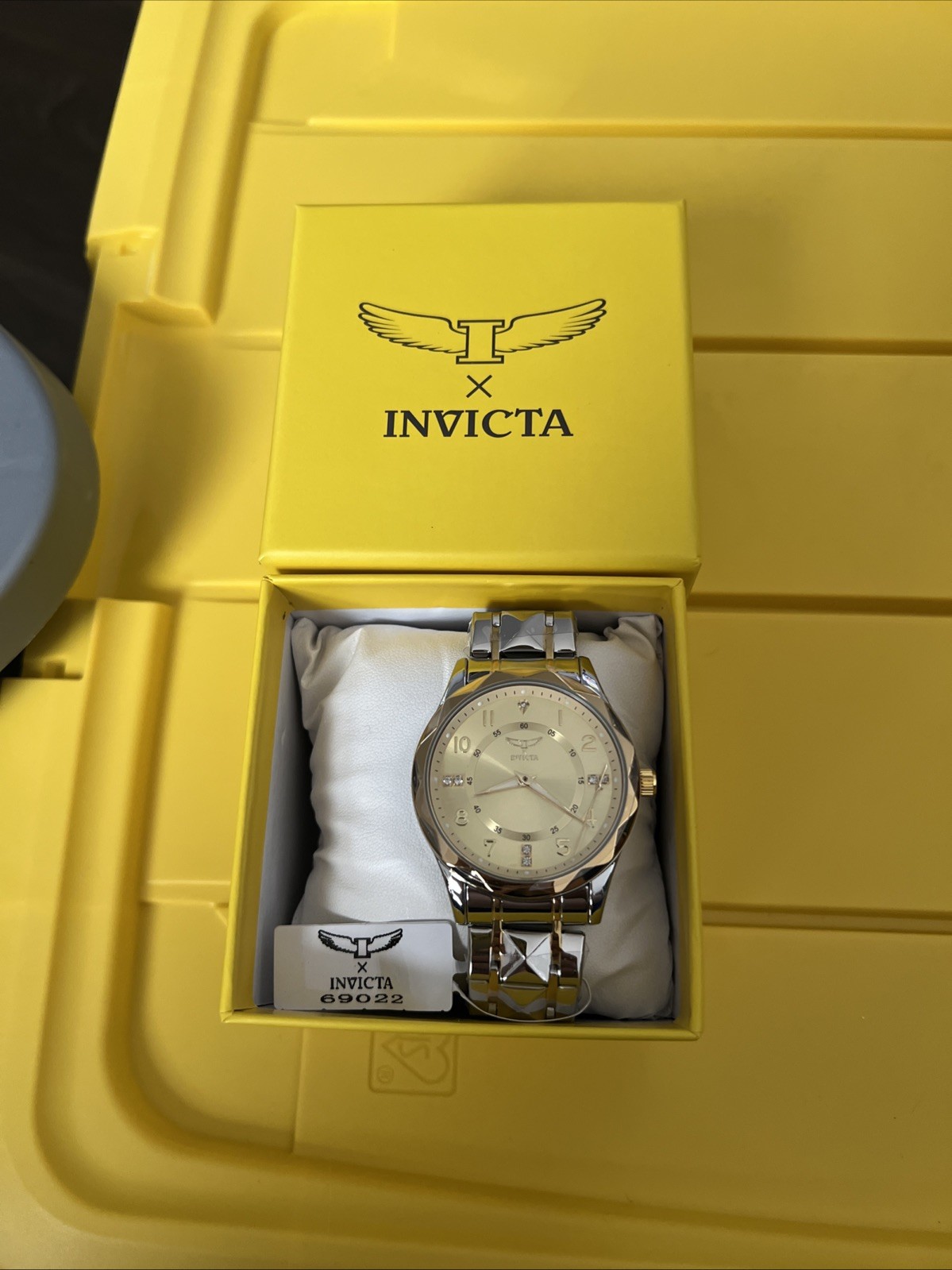 Invicta Specialty I by Invicta Men’s Watch – 41mm, Gold, Steel (69022)