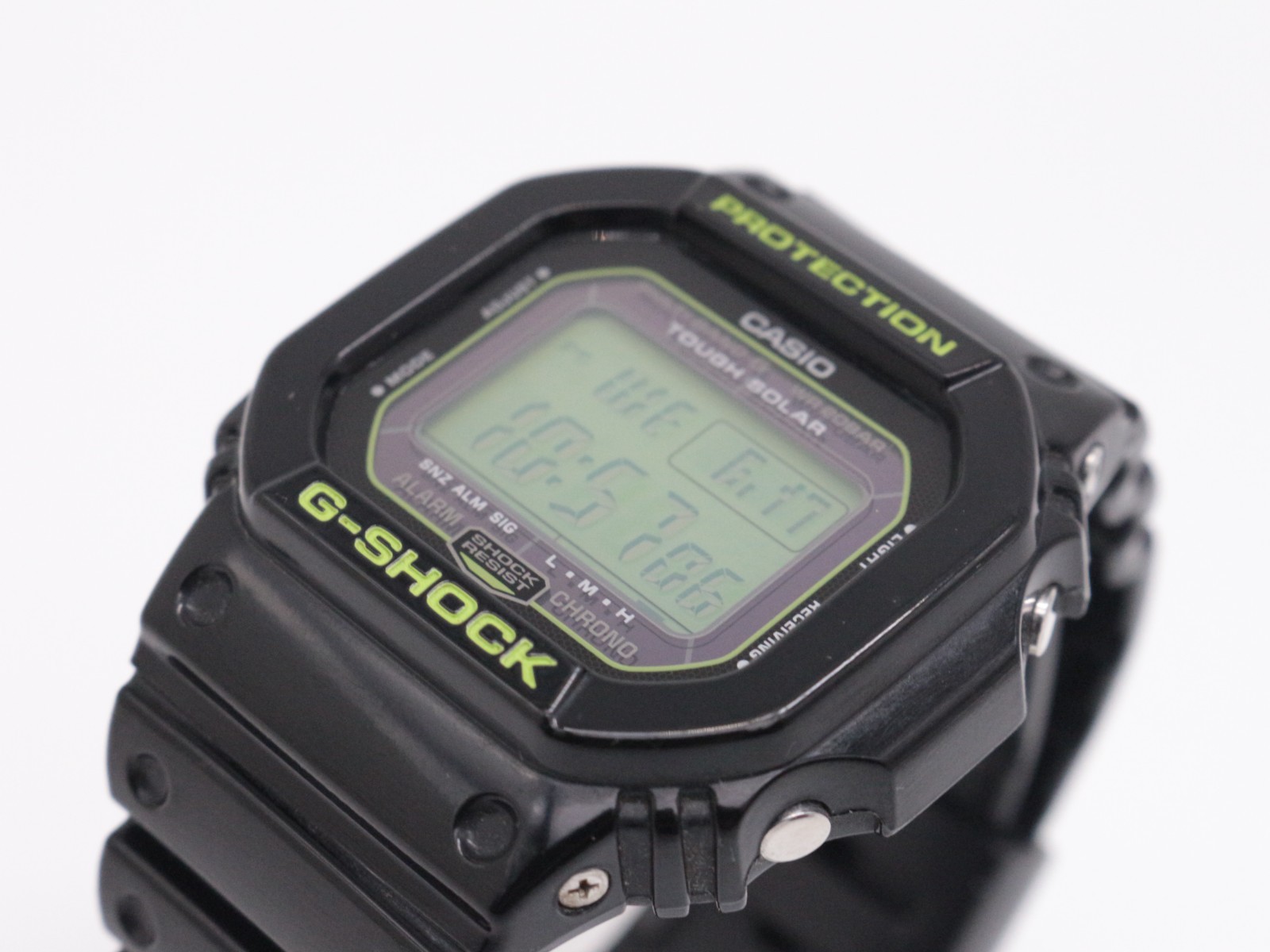 Casio G-Shock GW-M5610B-1 “Zombie” Tough Solar Atomic Square Digital Watch Rare