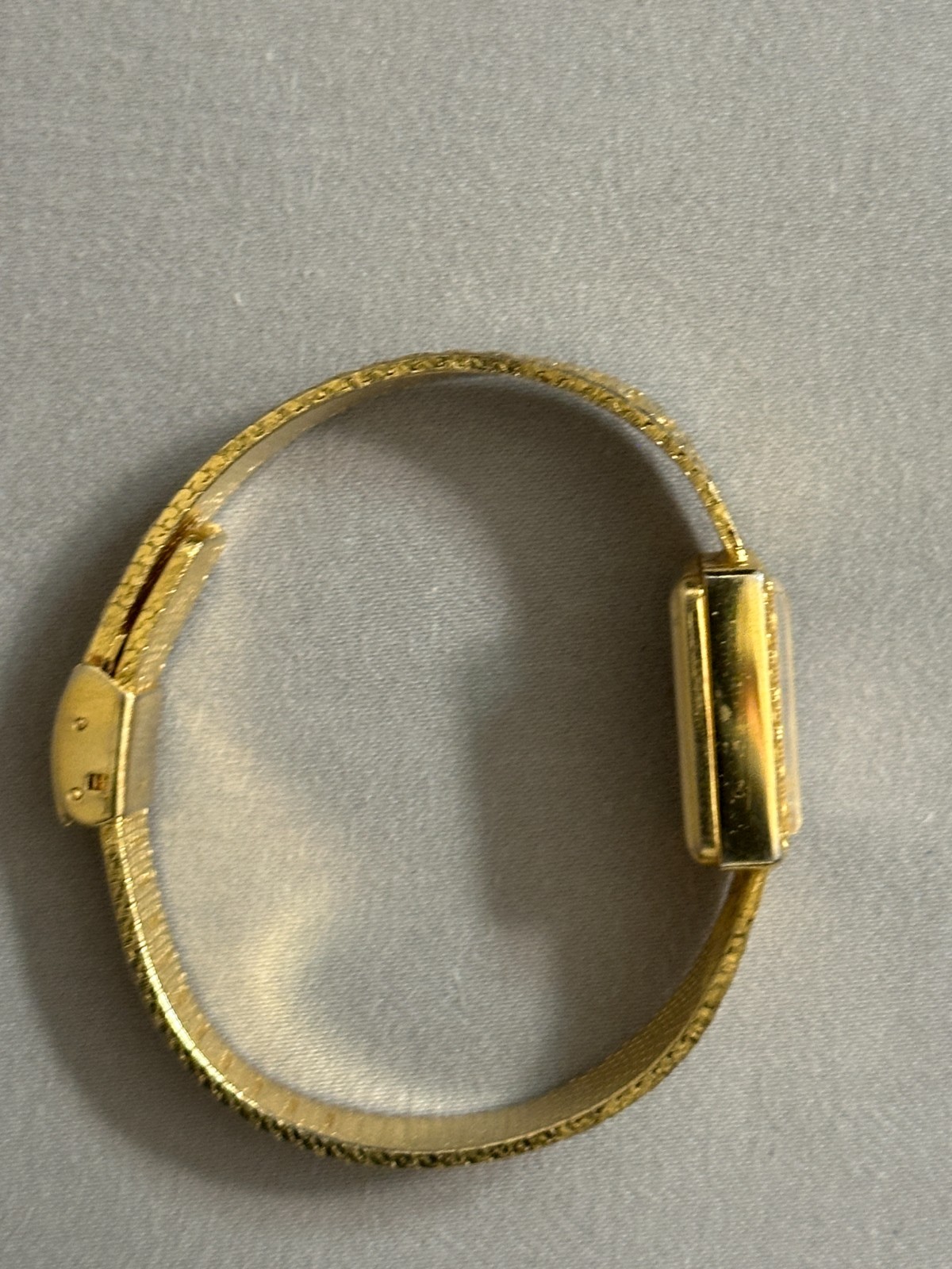 Vintage Seiko Womens Mechanical Wind Lifetime Mainspring Watch Gold Tone Band