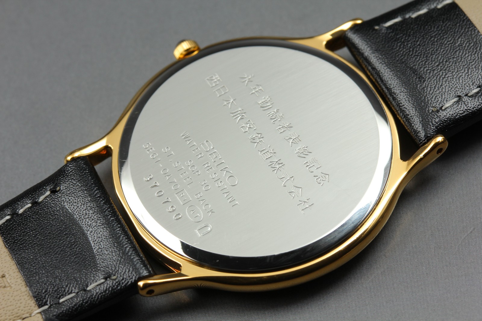 [Near MINT] Seiko Dolce 5E61-0A70 32mm Gold Round Roman HAQ Quartz Mens Watch