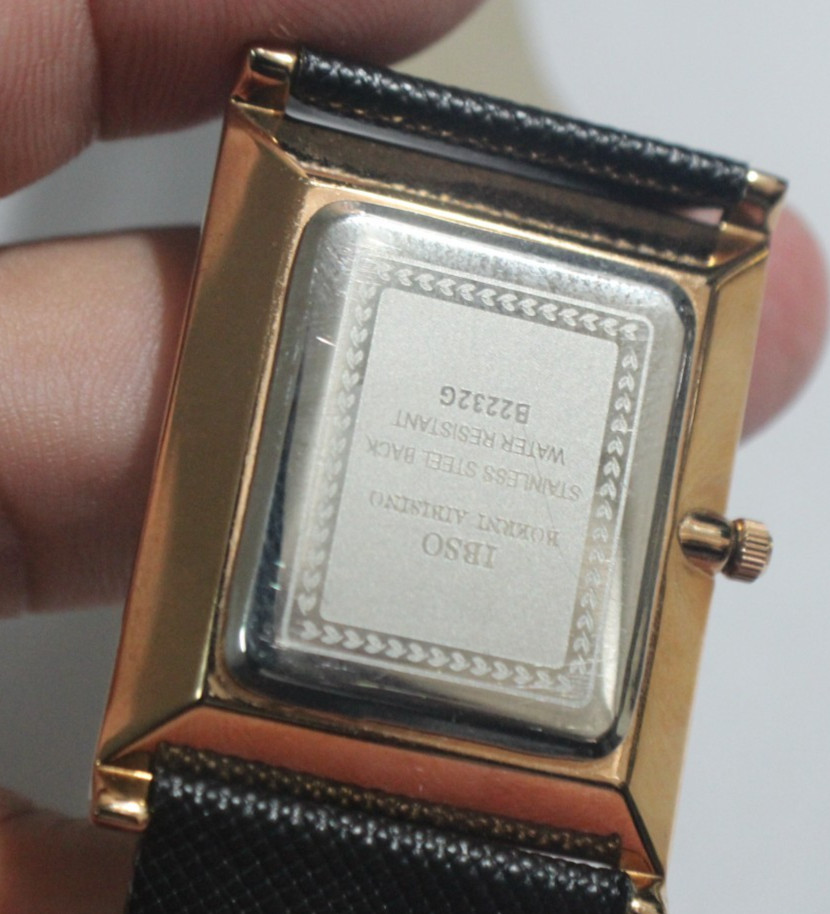 Vintage IBSO Boerni Aibisino Quartz Men’s Watch B2232G