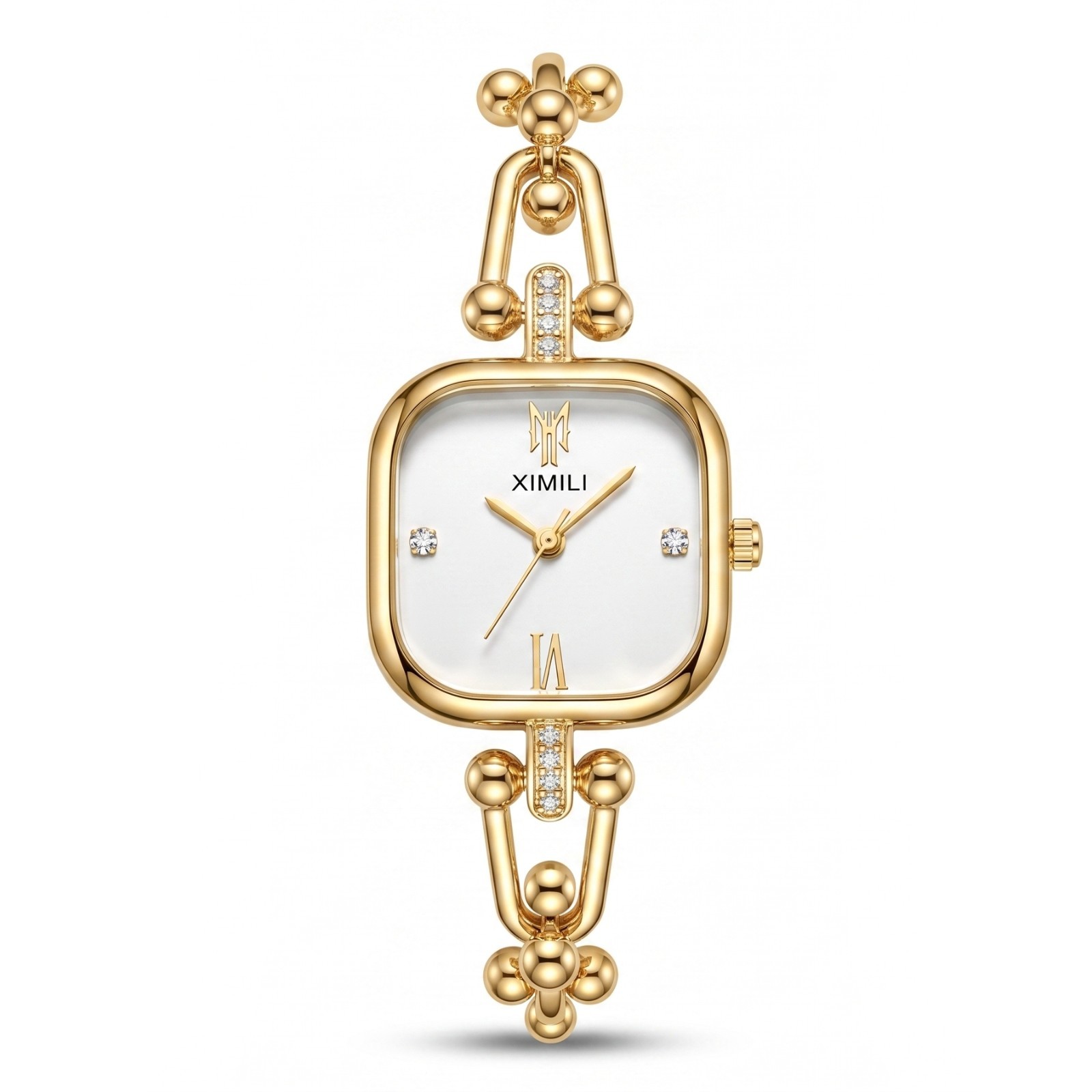 Elegant Women’s Watch Gold Plated Chain Band Quartz Wristwatch Fashion[US STOCK]