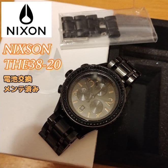 NIXON A4041880-00 Chronograph Wristwatch Not Specified NA4041880-00 with Box
