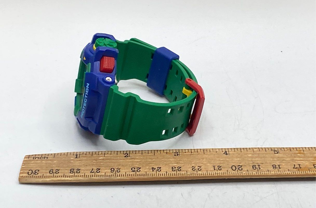 Casio G-Shock GA-400 Hyper Colors Blue Green Analog Digital Men’s Watch
