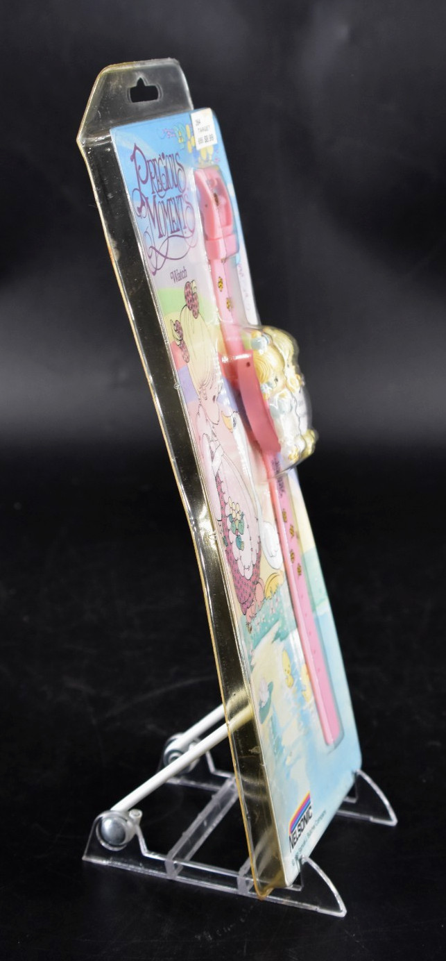 NEW VTG ’91 Precious Moments BEST FRIENDS LCD Watch Flip-Top Cover Nelsonic