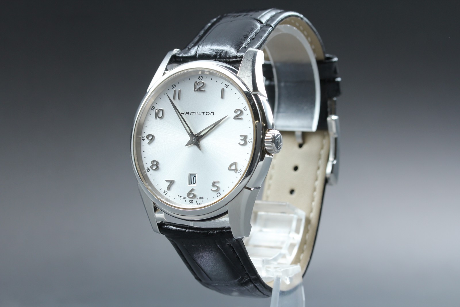 [Near MINT] Hamilton Jazzmaster H385111 Thinline White Dial Quartz Men’s watch