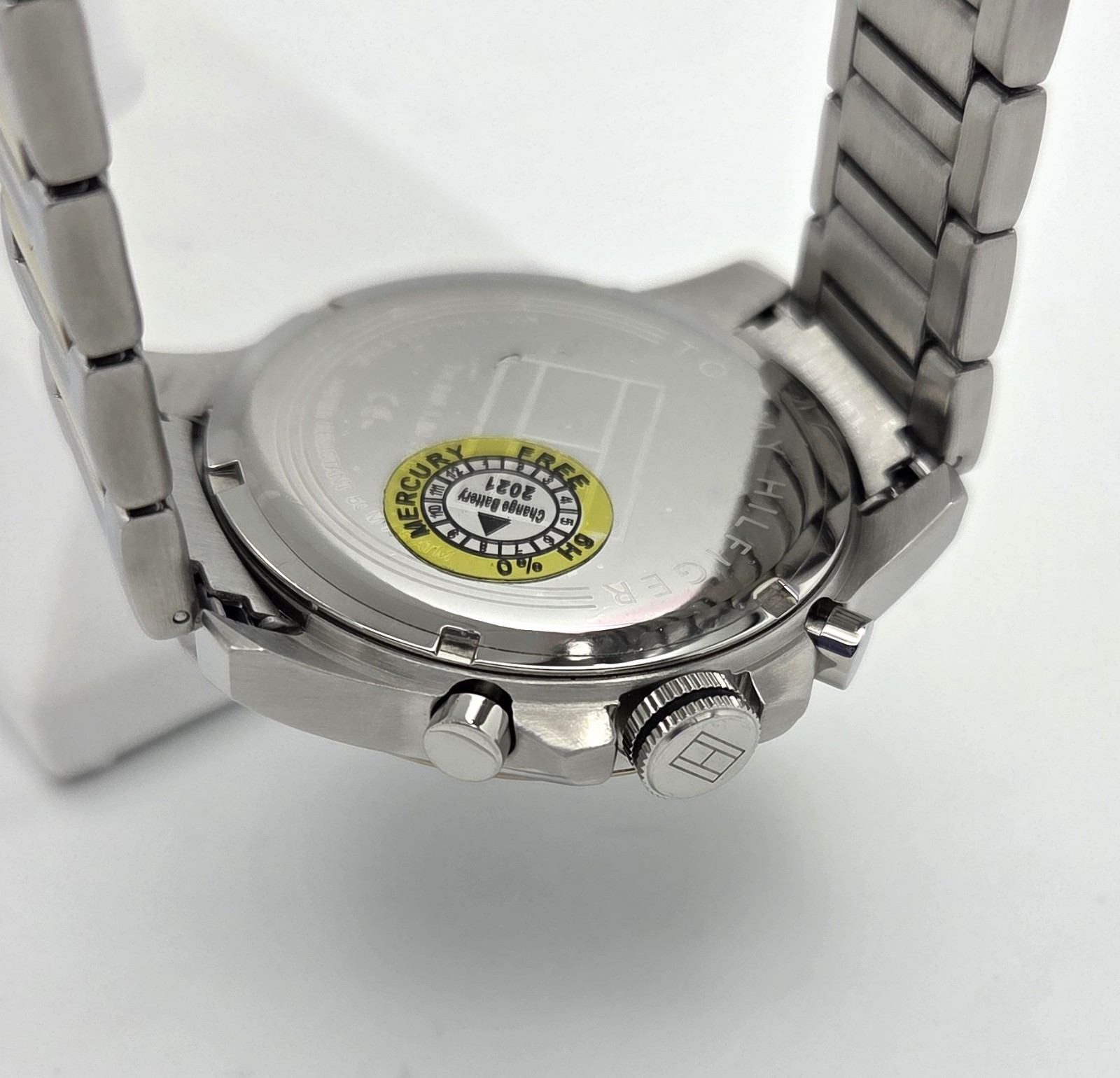 Tommy Hilfiger 1791559 Men’s Decker Two-Tone Multifunction Watch – Display Model