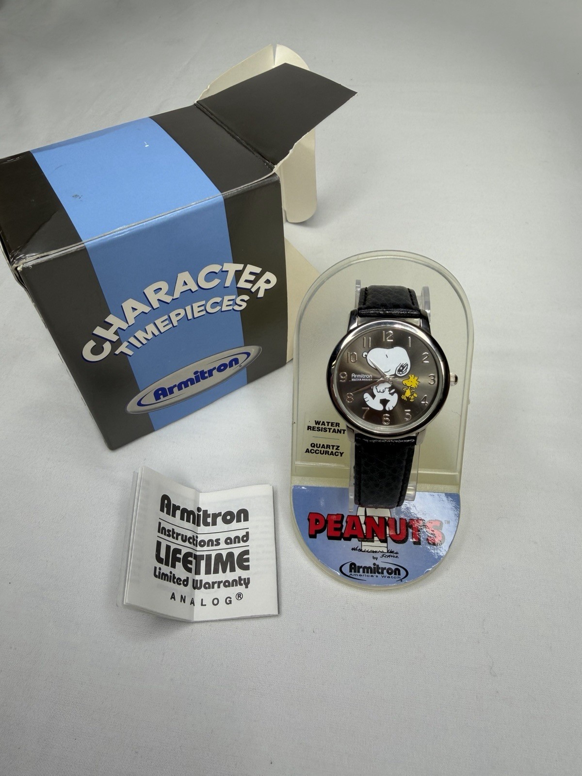 Vintage Armitron SNOOPY & WOODSTOCK Peanuts Watch NEW