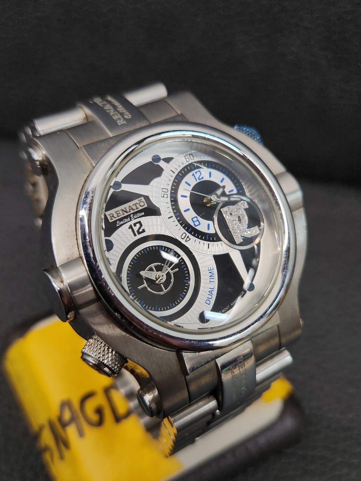 Renato Dual Time Gen. 8 Beast 45mm Limited Men’s Watch Swiss Ronda 763