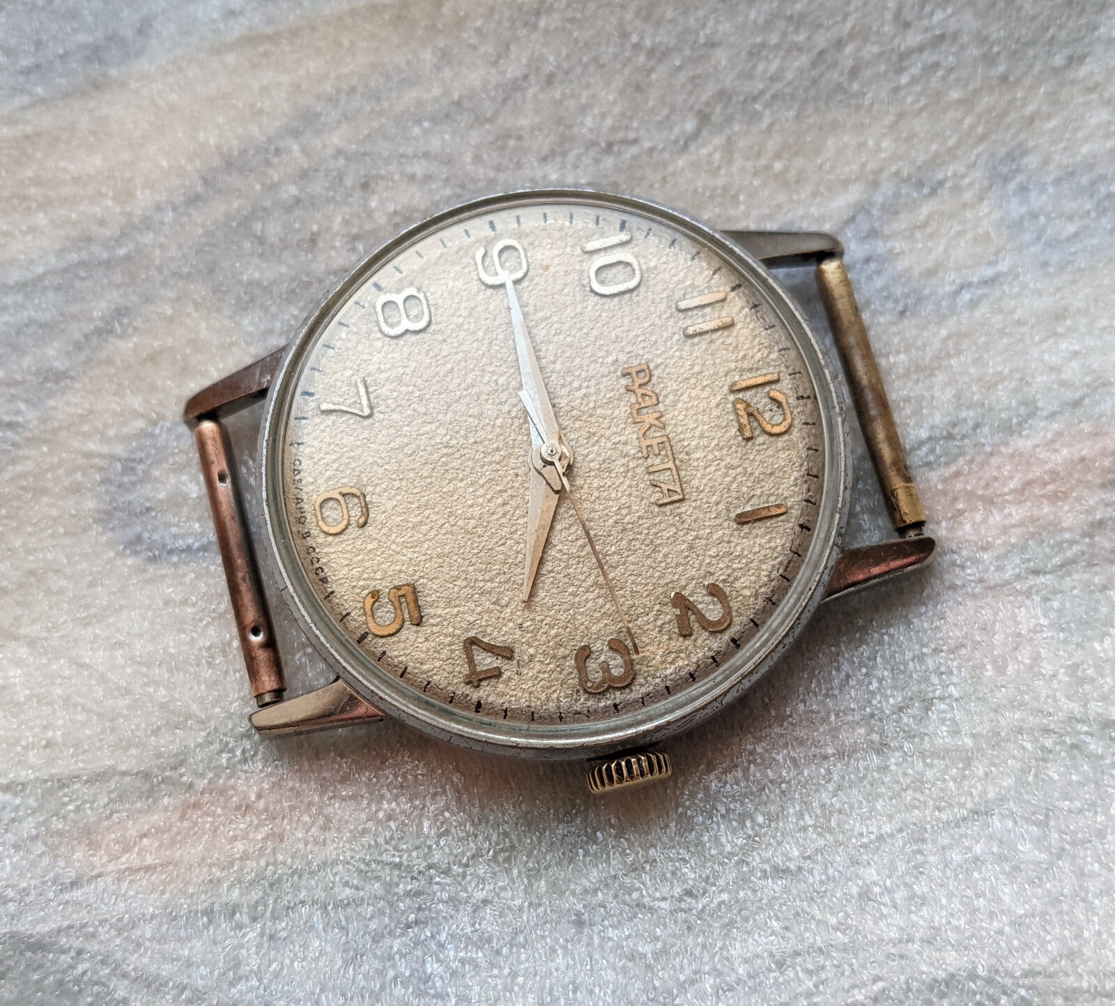 Rare Vintage soviet mechanical watch RAKETA BALTIKA 16 ruby jewels, made in USSR