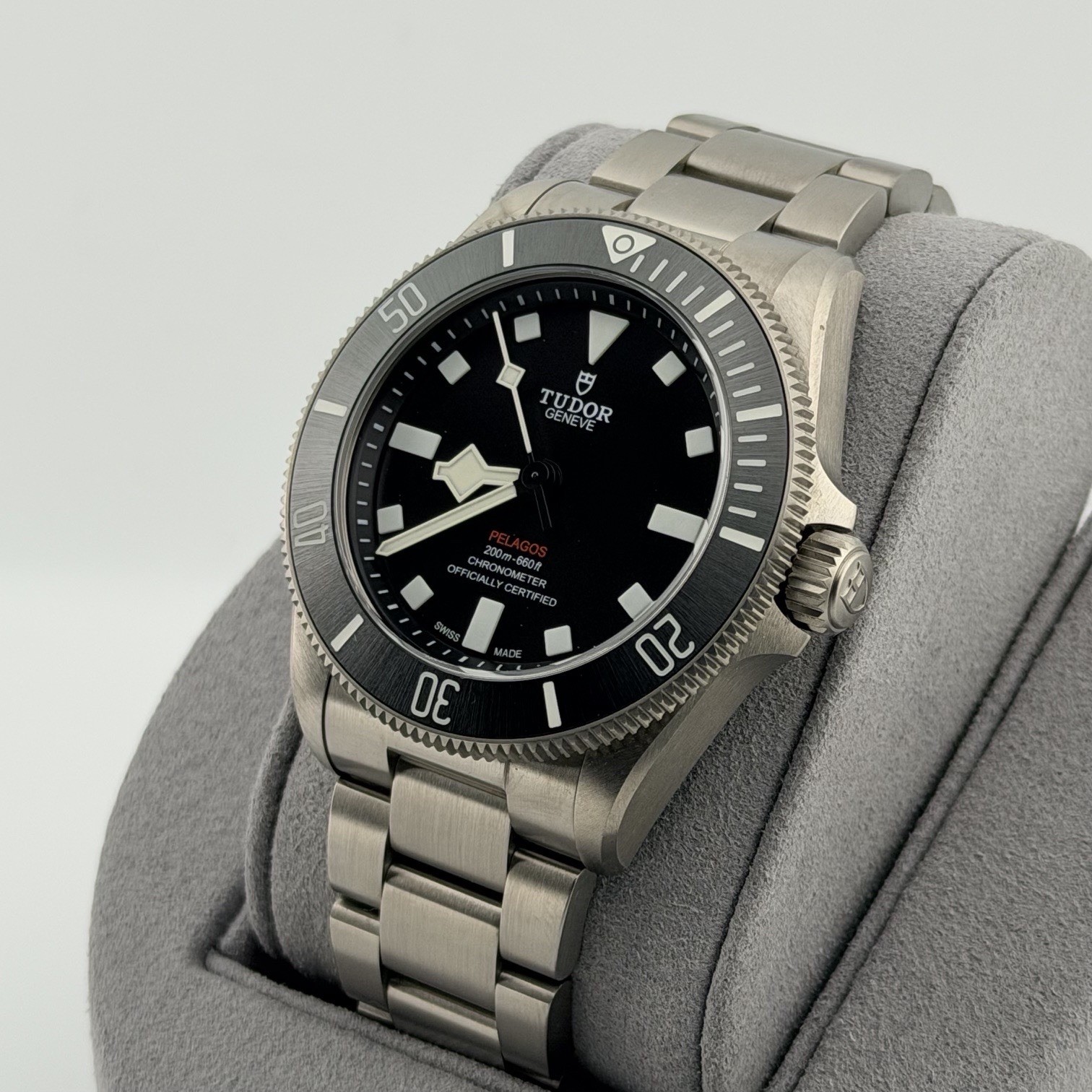 2025 Tudor Pelagos 25407N 39mm Black Dial Black Bezel Titanium Box Paper