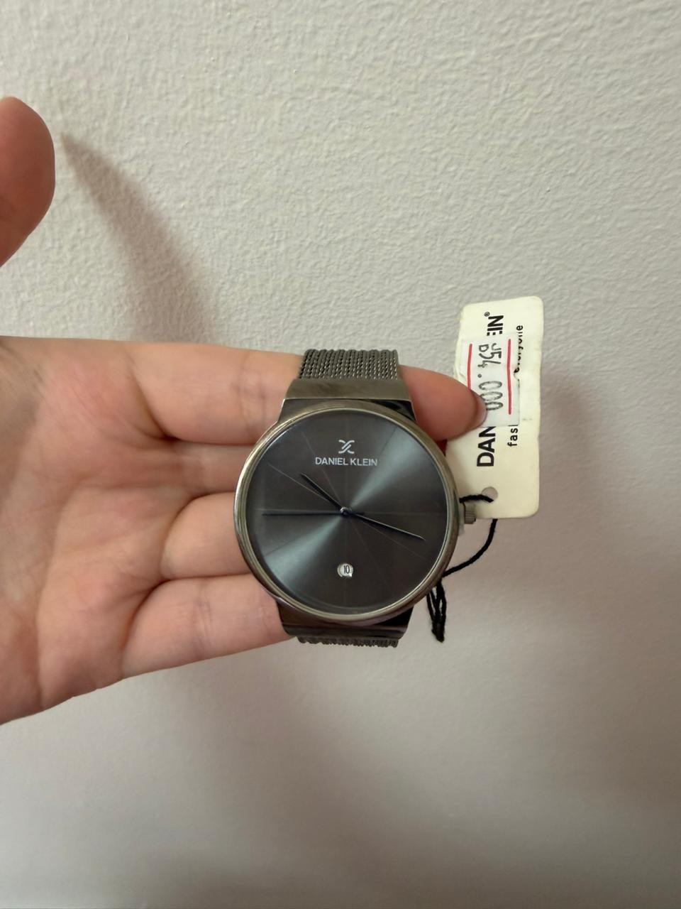 Lot of 2 New Daniel Klein Men’s Watches – Minimalist Gunmetal & Rose Gold Black
