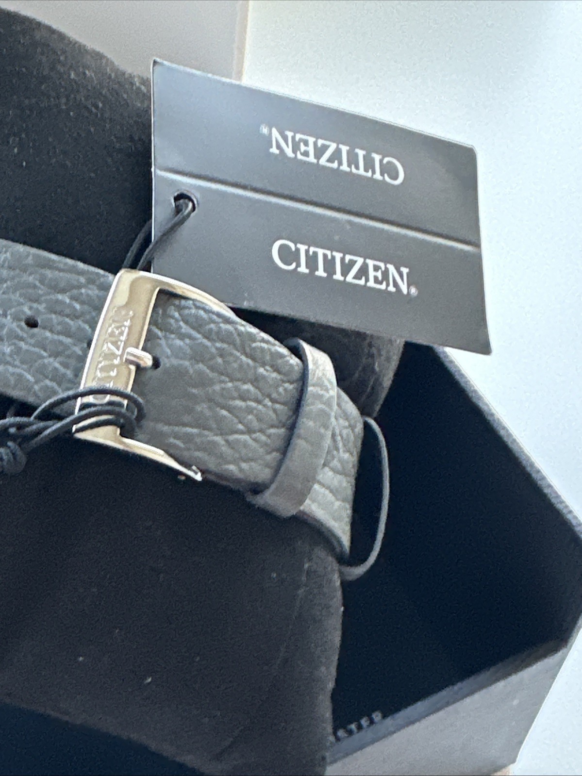 Citizen Men’s Sapphire Crystal Solar Eco-Drive Gray Watch 38 MM AR3124-07H