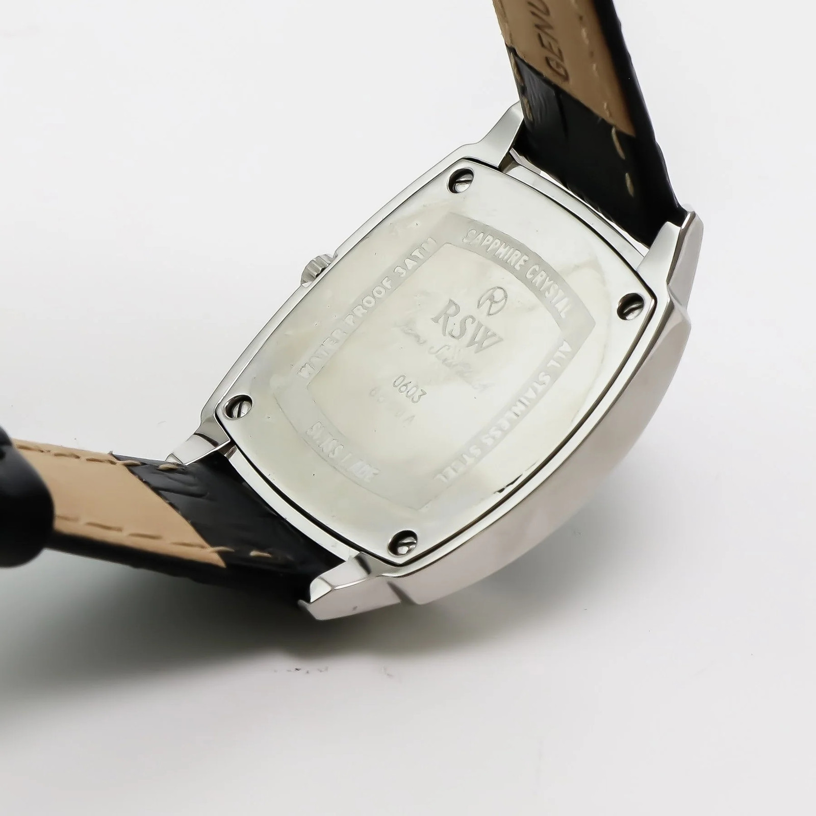 RSW – Swiss Diamond Watch – NO RESERVE PRICE – RSW6500-SL-D-3 Quartz 29.5 mm