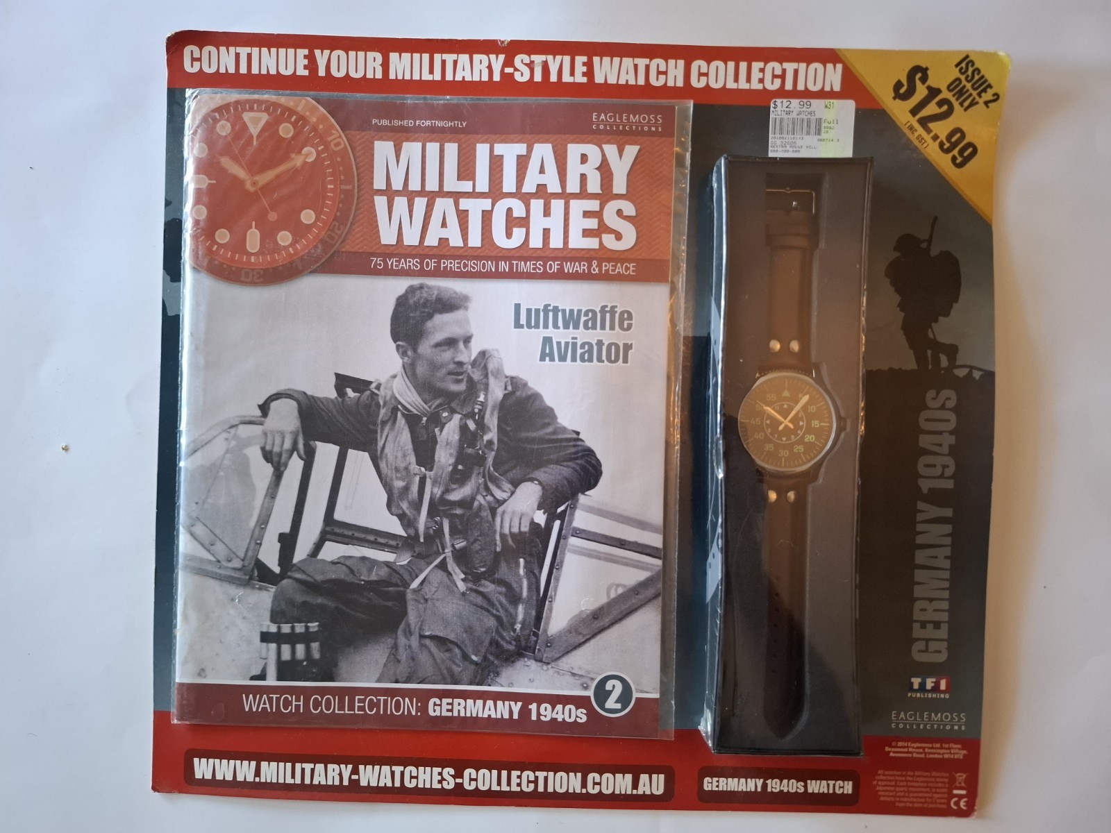 Eaglemoss Military Watch and Magazines editions 4, 5, 6, 7, 8 and 9. $16 each.