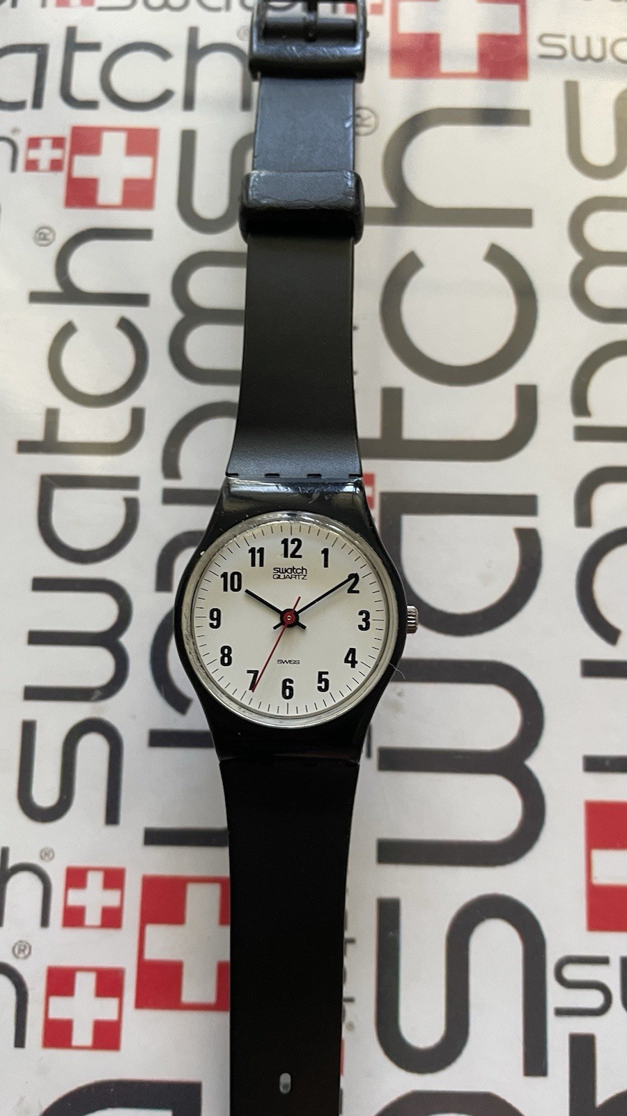 Swatch Classic LB107 1985 Standard Ladies 25mm Vintage
