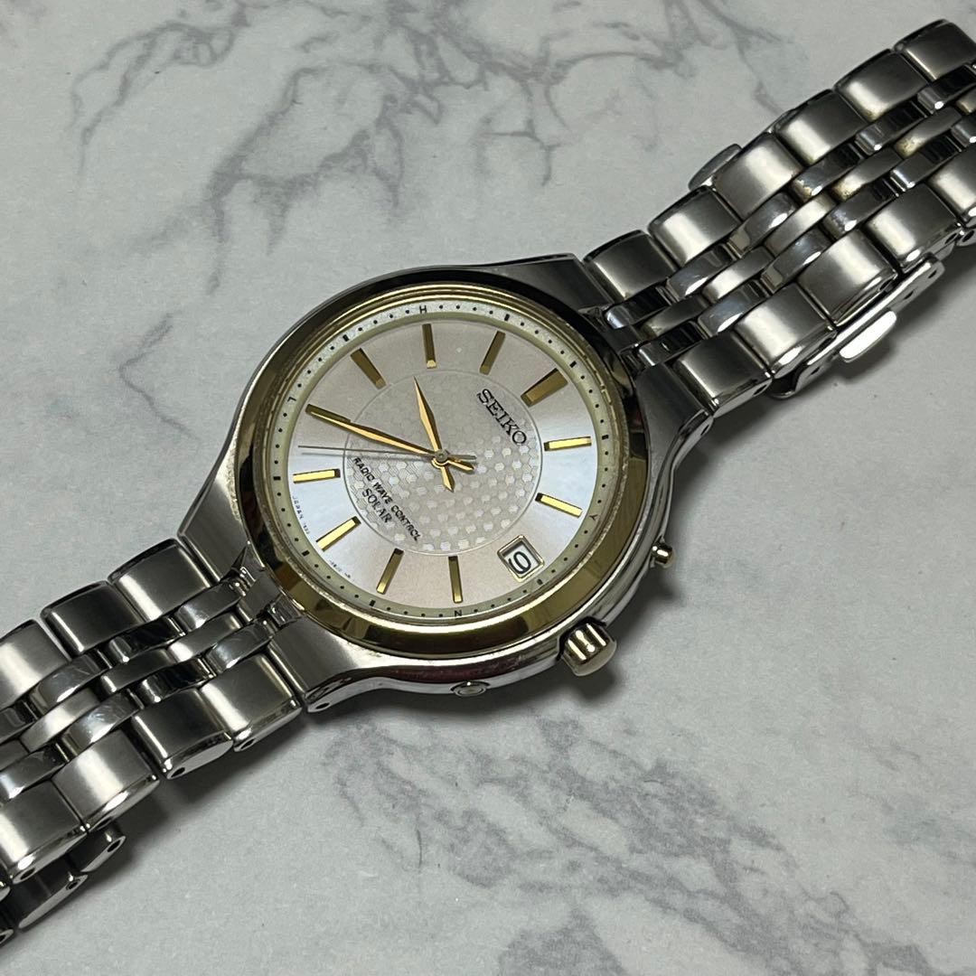 SEIKO Radio Wave Control Solar 7B22-0AS0 Price Reduced