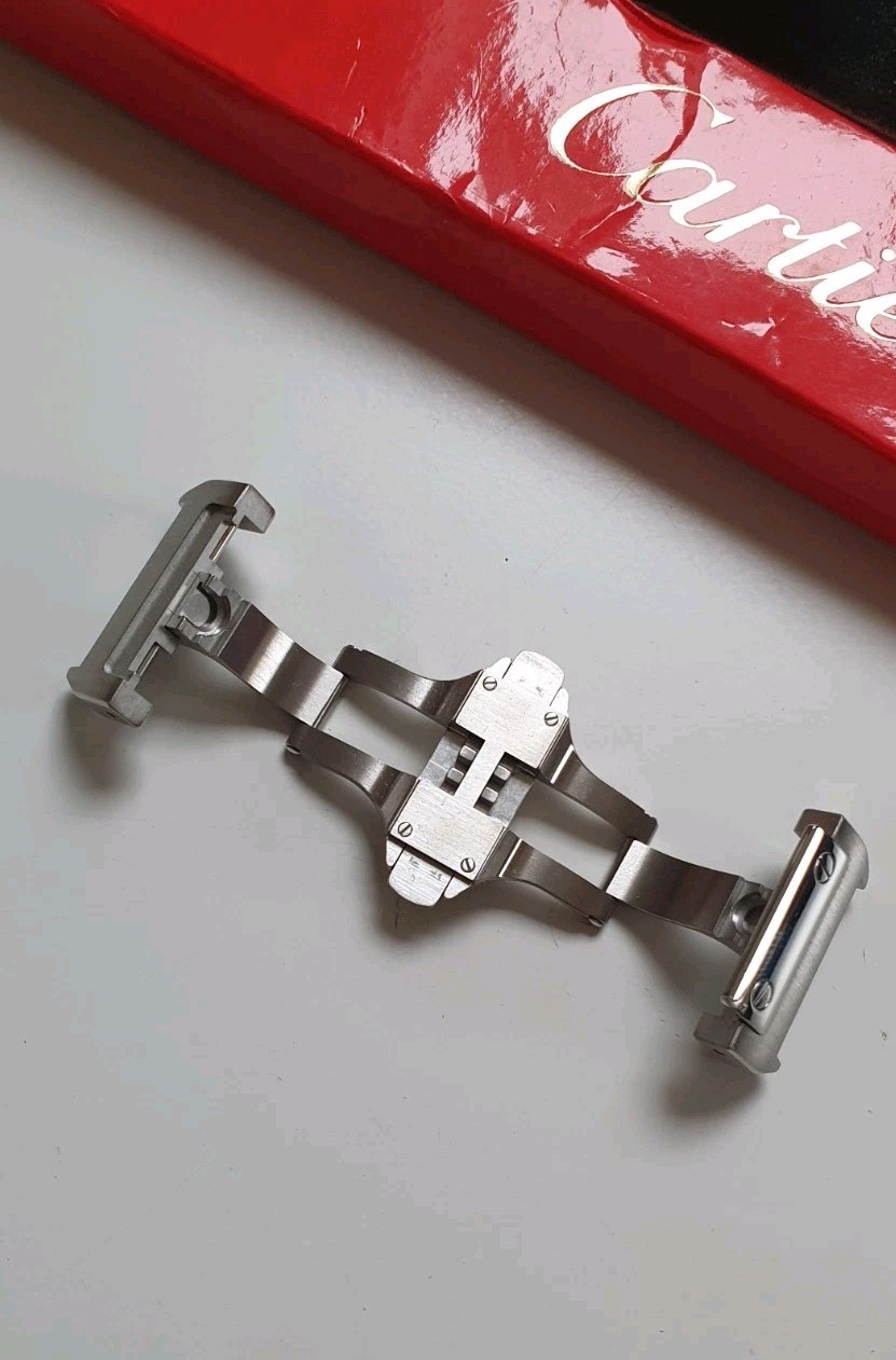 100% GENUINE CARTIER SANTOS DEPLOYMENT CLASP MX00311Z FOR SANTOS 2656 NEW IN BOX