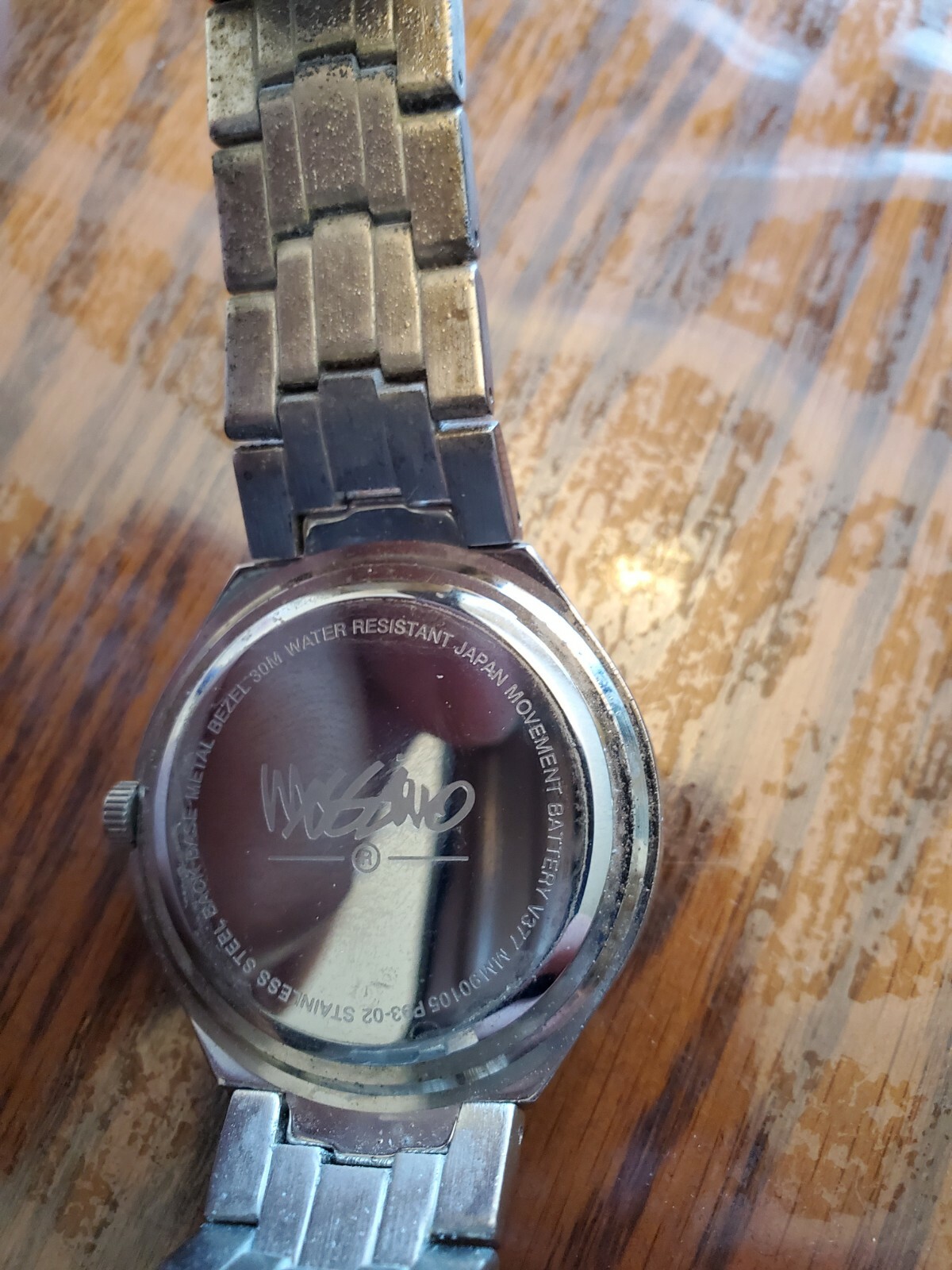 Mossimo MM90105 Gunmetal Analog Men’s Water Resistant Quartz 30M Japan Watch