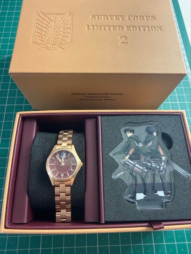 seiko wired Attack on Titan