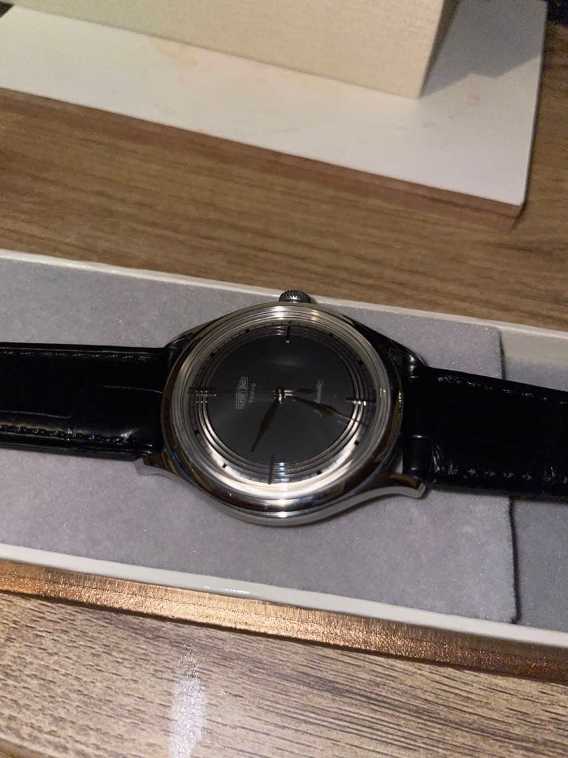 Kurono Tokyo CT003Q Classic Steel Gray Auto Hajime Asaoka Signed Rare Japan