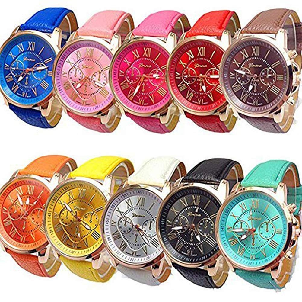 Wholesale Lot of 10 Pcs Unisex Men Women Lady Teen Girl Gold Plated Platinum