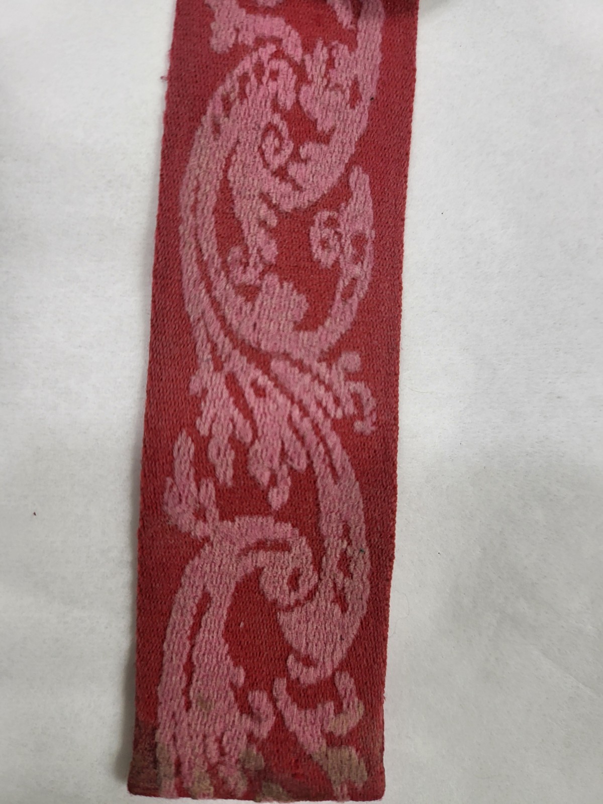 1990 Swatch Pop Shangri Watch Red Pink Velvet Polka Dots One Piece Strap
