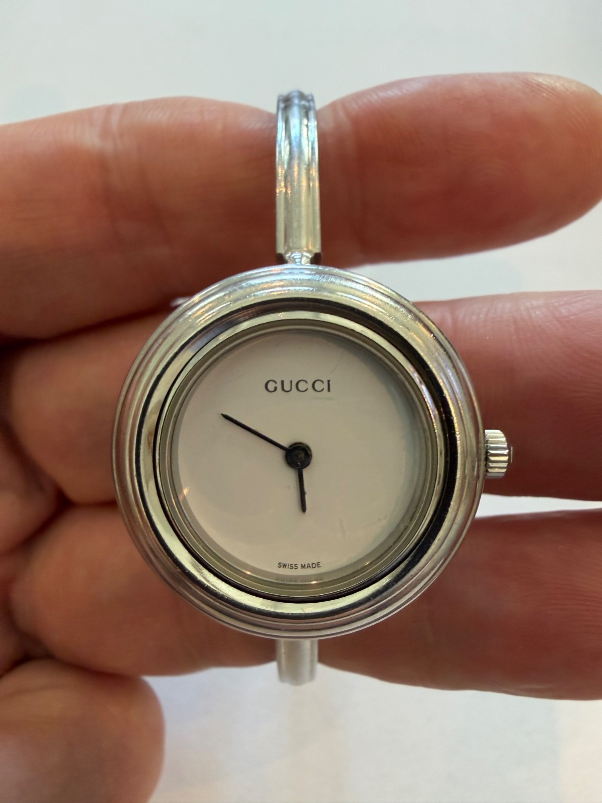 Gucci 11/12.2 Women’s Bezel White Dial Watch