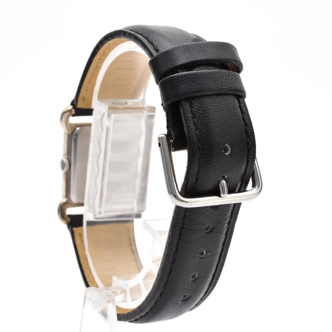 agnes b V4015950 Watches Square Quartz Stainless Steel Champagne Dial