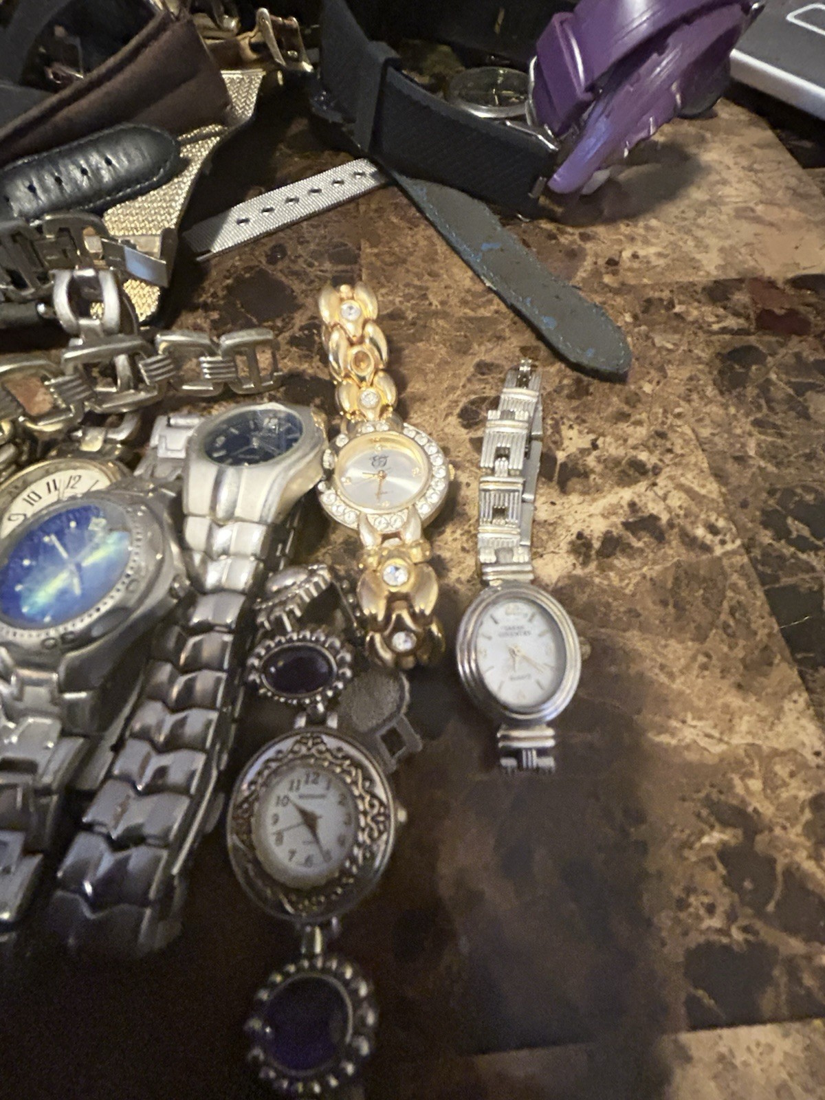 Men and Women Watch Lot of 65. Various Brands. Metal and Plastic Untested As Is
