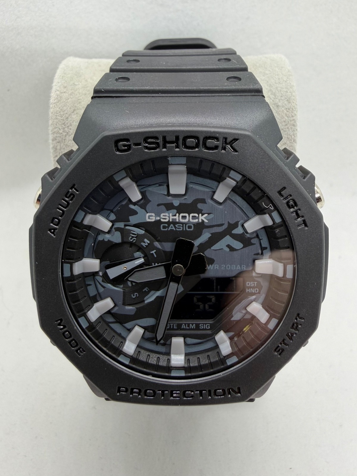 Casio G-Shock Mens Watch GA-2100CA-8A black and camo Casioak Brand New