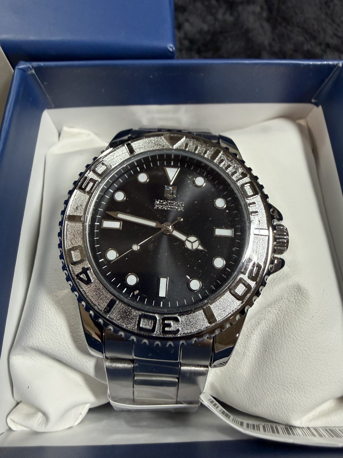 MPW-0267 – Montres Prestige X Invicta Men’s Watch – 43mm. Steel MPW-0267)