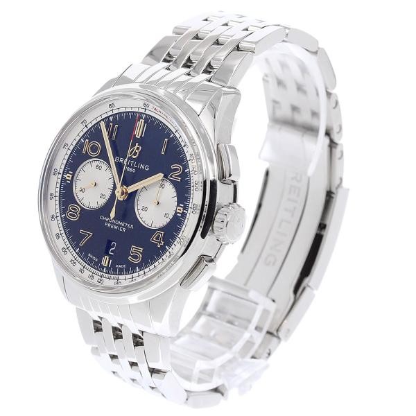 BREITLING PREMIER B01 CHRONOGRAPH 42 NORTON AB0118 42mm SS Black #C18543