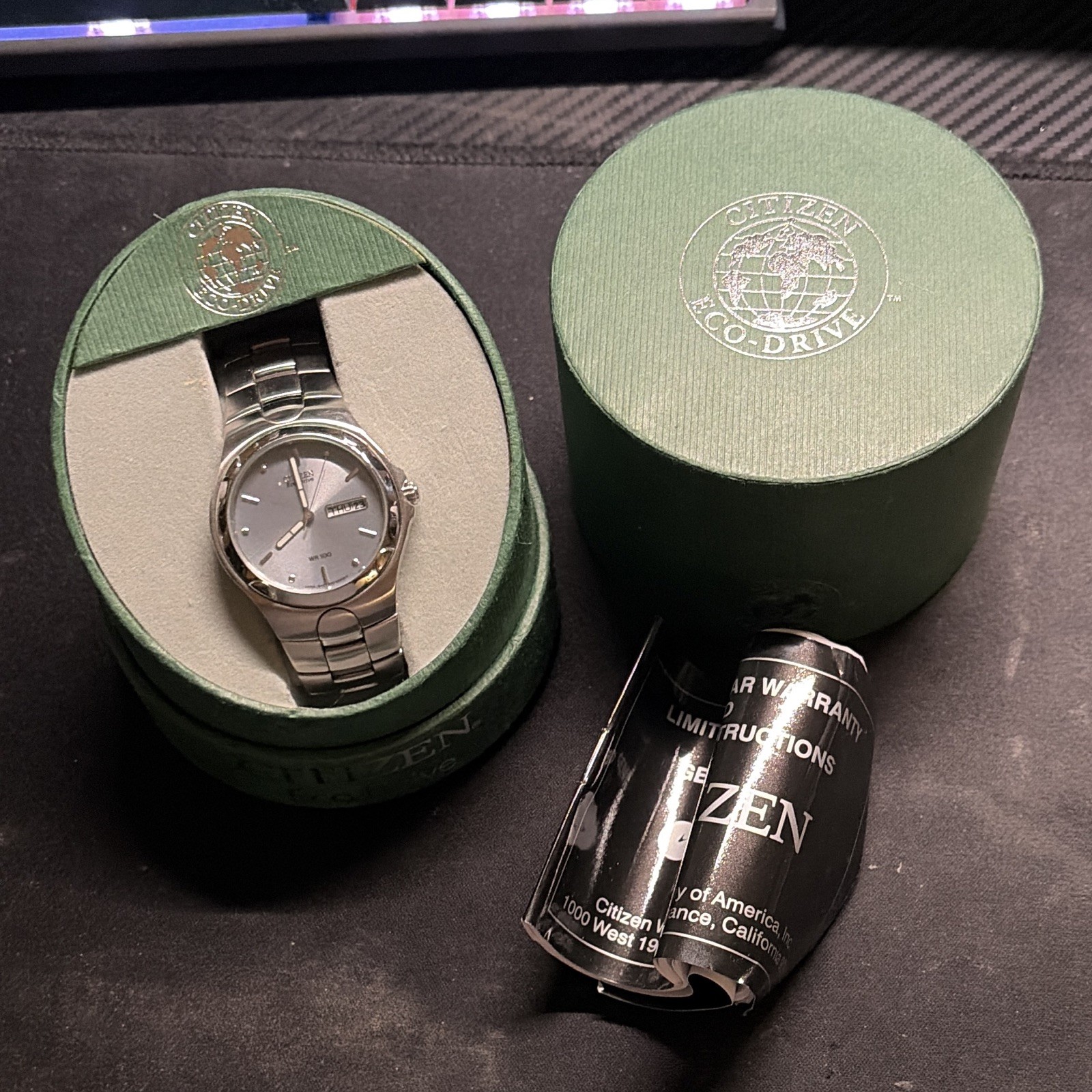 Citizen Eco-Drive Quartz Stainless Steel Bracelet Watch BM8080-59A