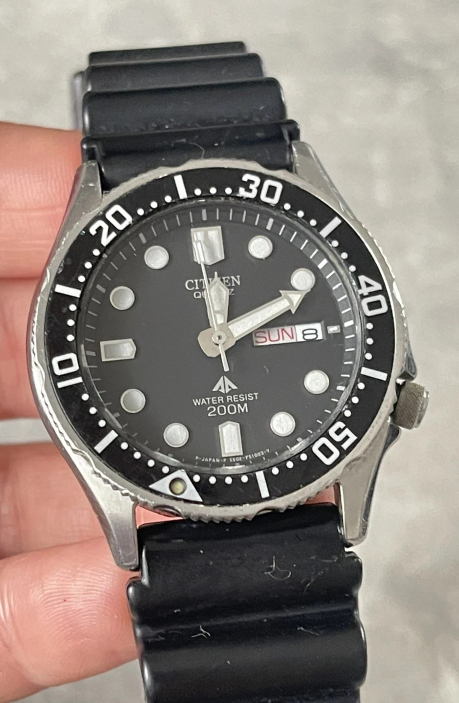 Vintage Citizen Promaster 5502-F50352 Quartz Dive Watch – VGC (See Description)
