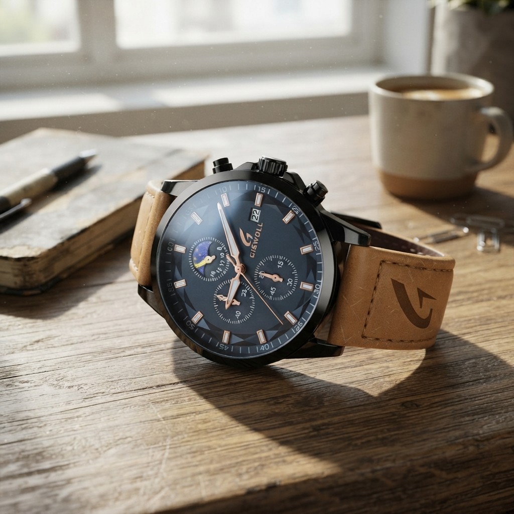 Water Resistant Men’s Chronograph Watch – Stylish & Functional for Everyday Use