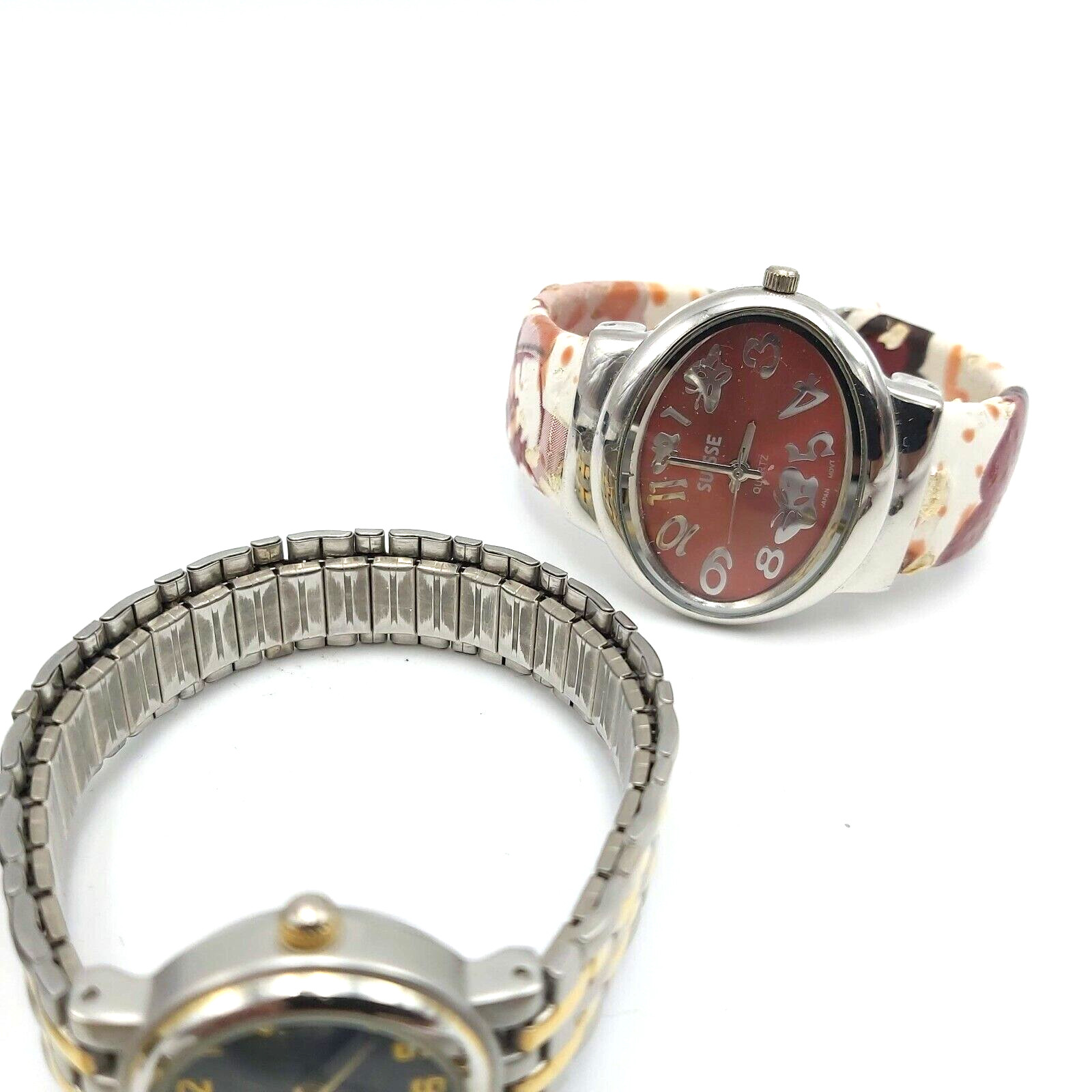 Woman Wrist Watches – Lot of 5 – Various Types and Movt Countries – No Batteries