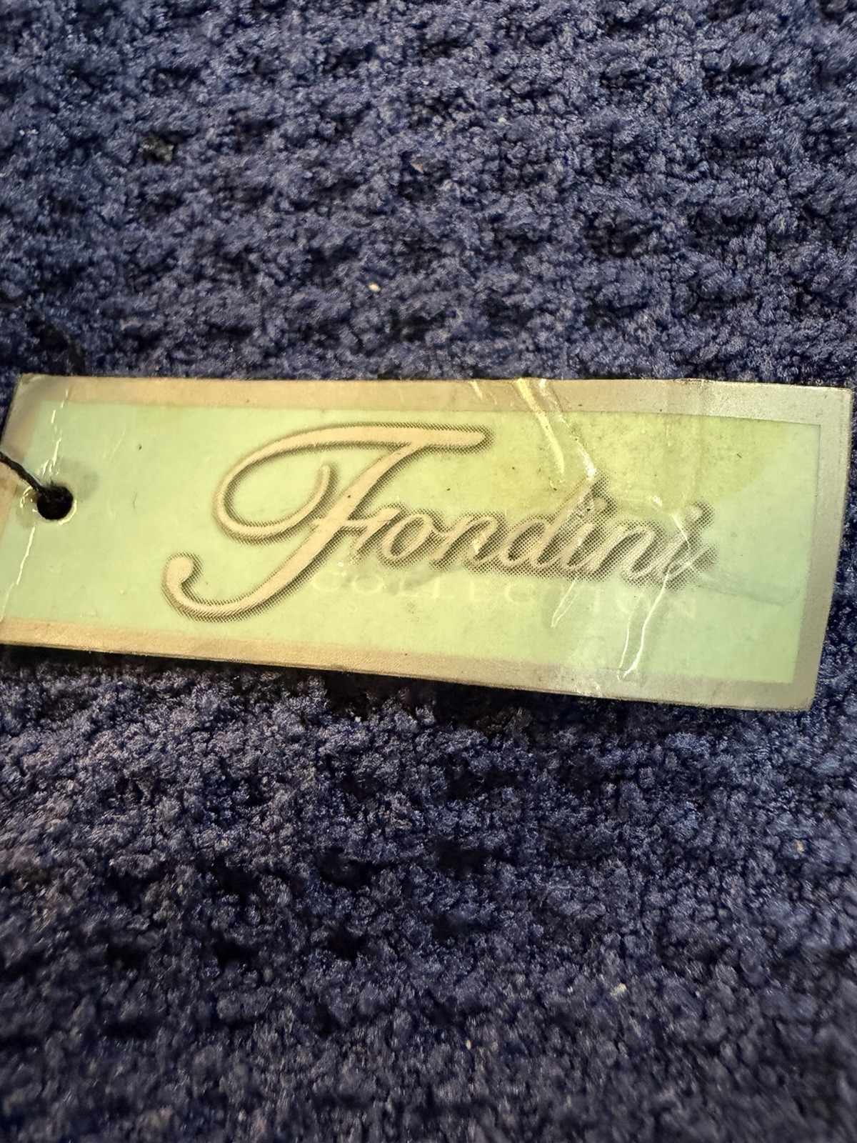 Frondini Collection Quartz Watch Black Dial Tonneau Gold Tone Leather Strap