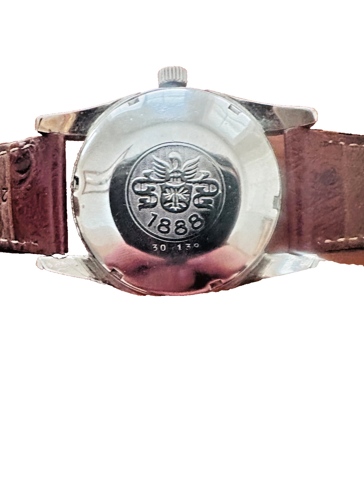 Men’s Vintage SS Bucherer Weekday M.30.139 President Automatic Wristwatch