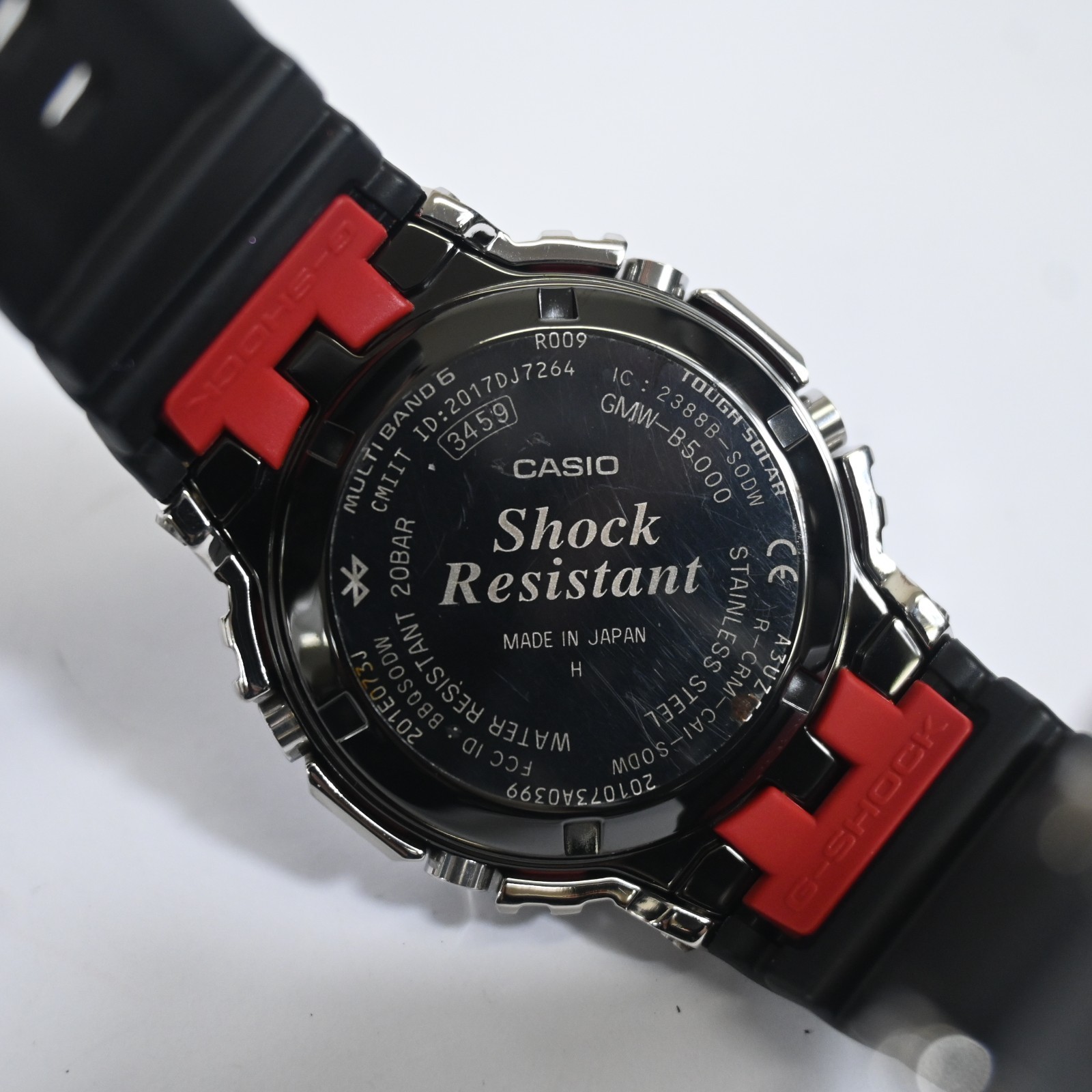 Casio G-SHOCK GMW-B5000-1JF Tough Solar Bluetooth Digital Watch