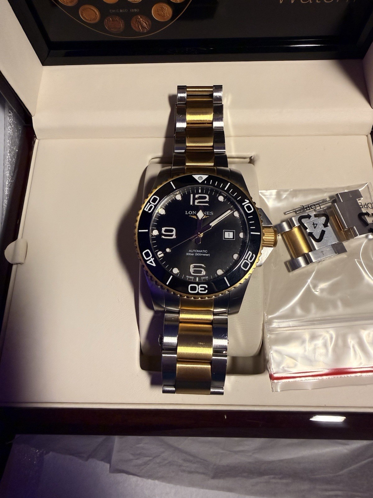 Longines HydroConquest Men’s Black Watch – L3.781.3.56.7