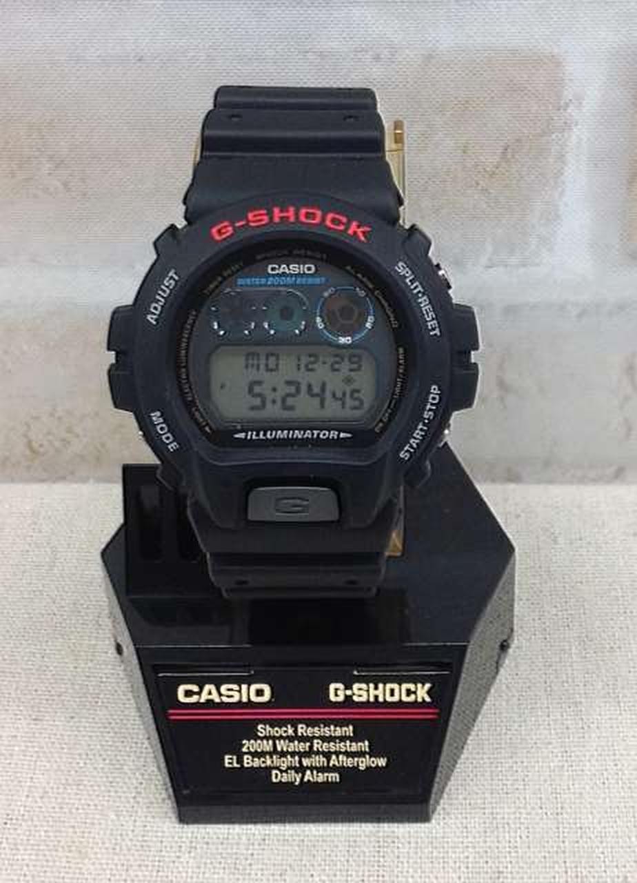 CASIO G-SHOCK DW-6900 1VCT Black Men Watch Auth Japan